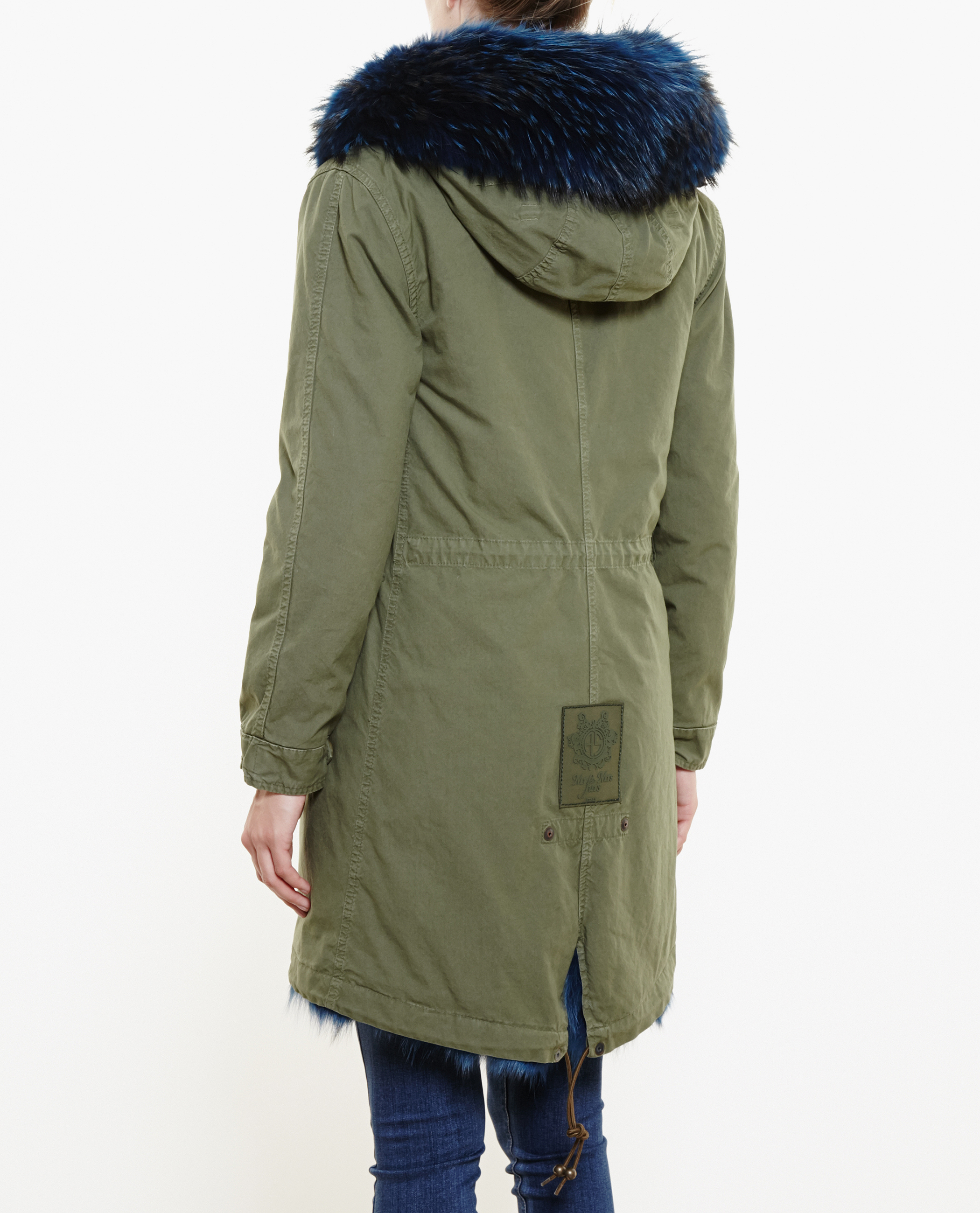 fox fur lined parka
