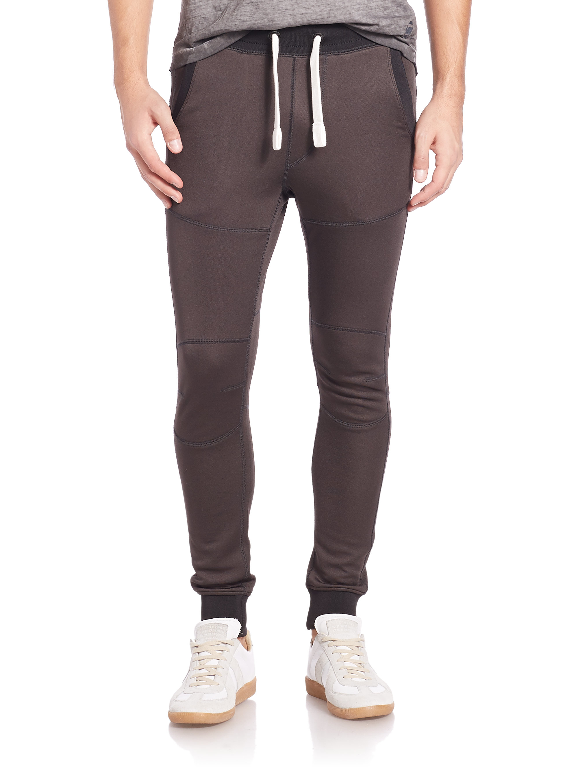 G-Star RAW Synthetic Lockt 5620 Sweatpants in Brown for Men - Lyst