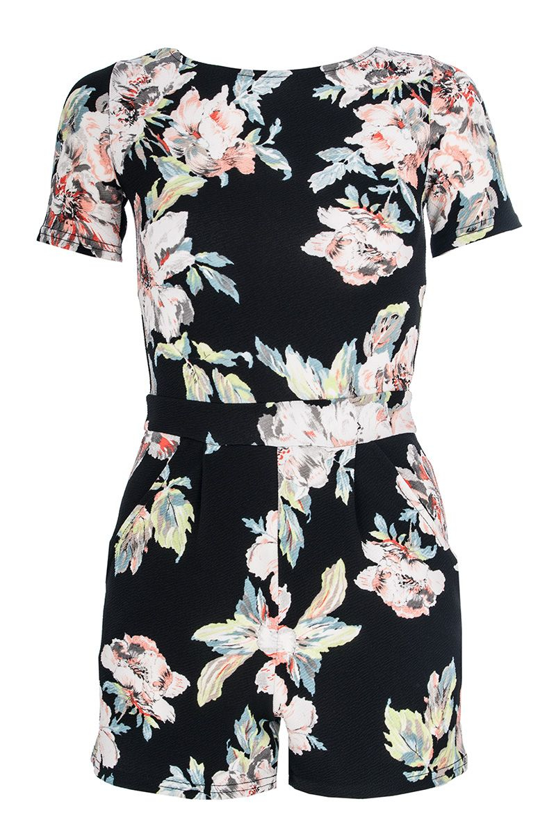 quiz floral playsuit