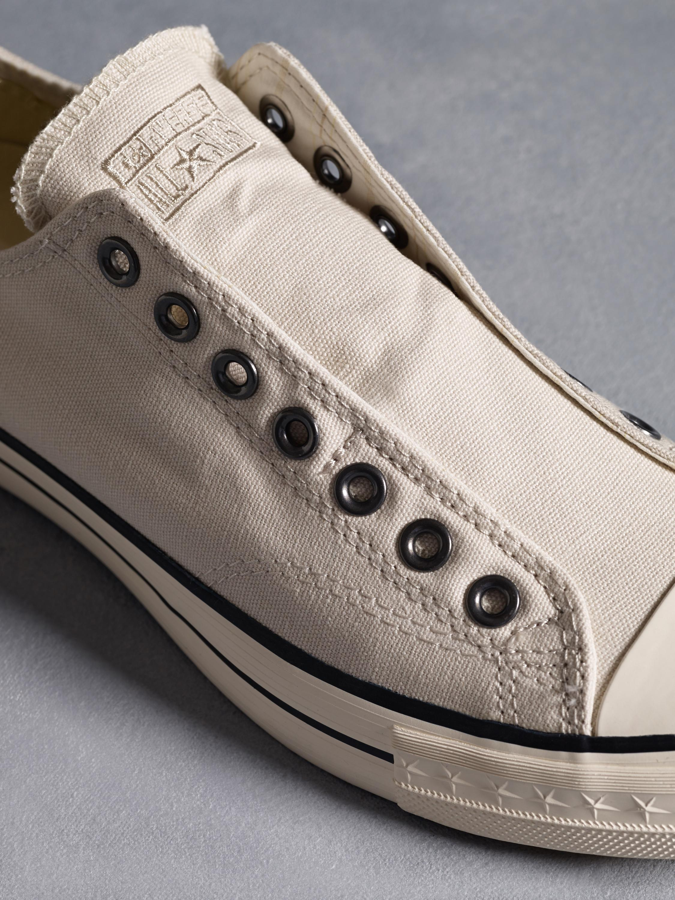 John Varvatos Laceless Chuck Taylor in White for Men - Lyst