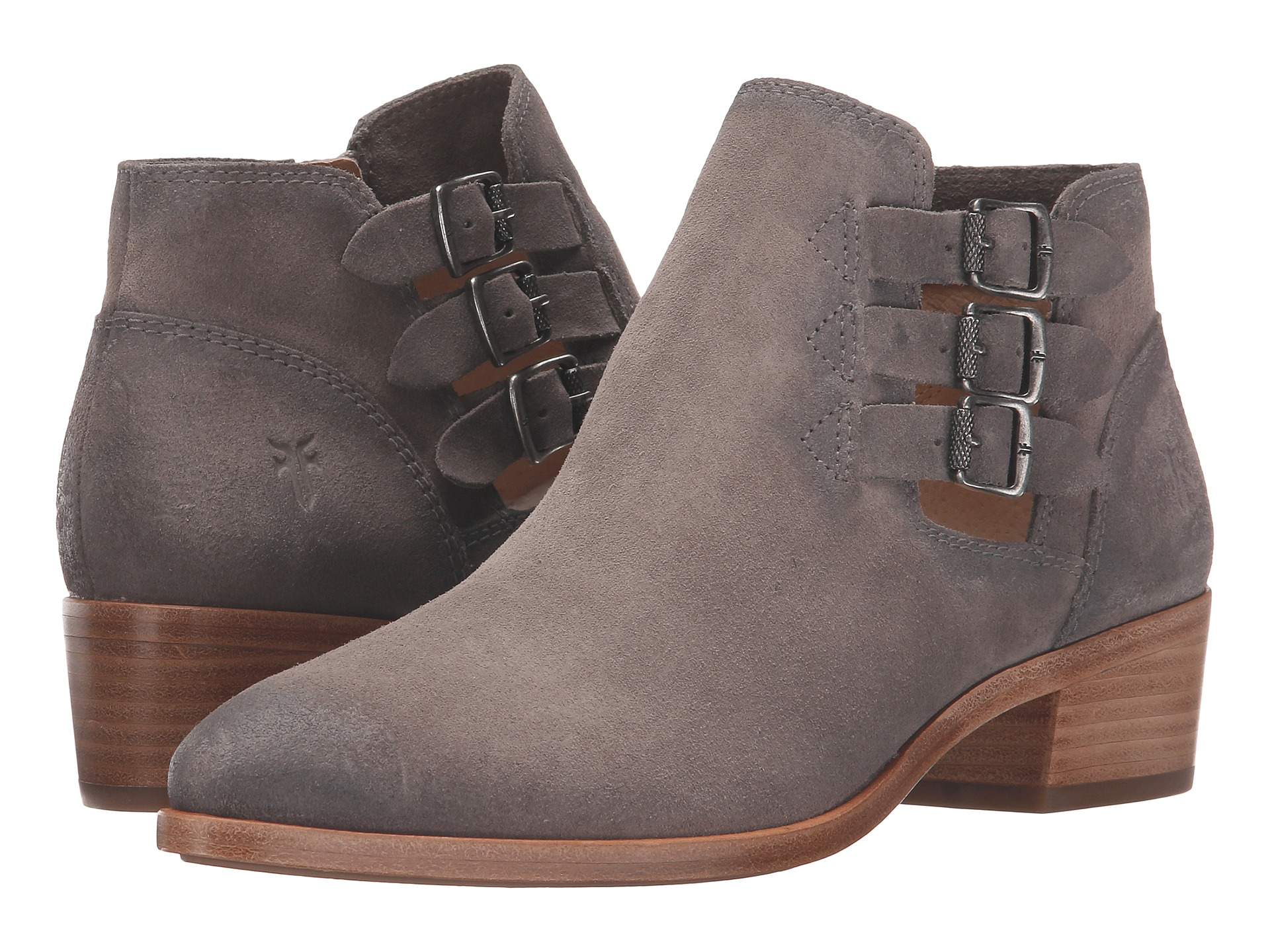frye grey booties