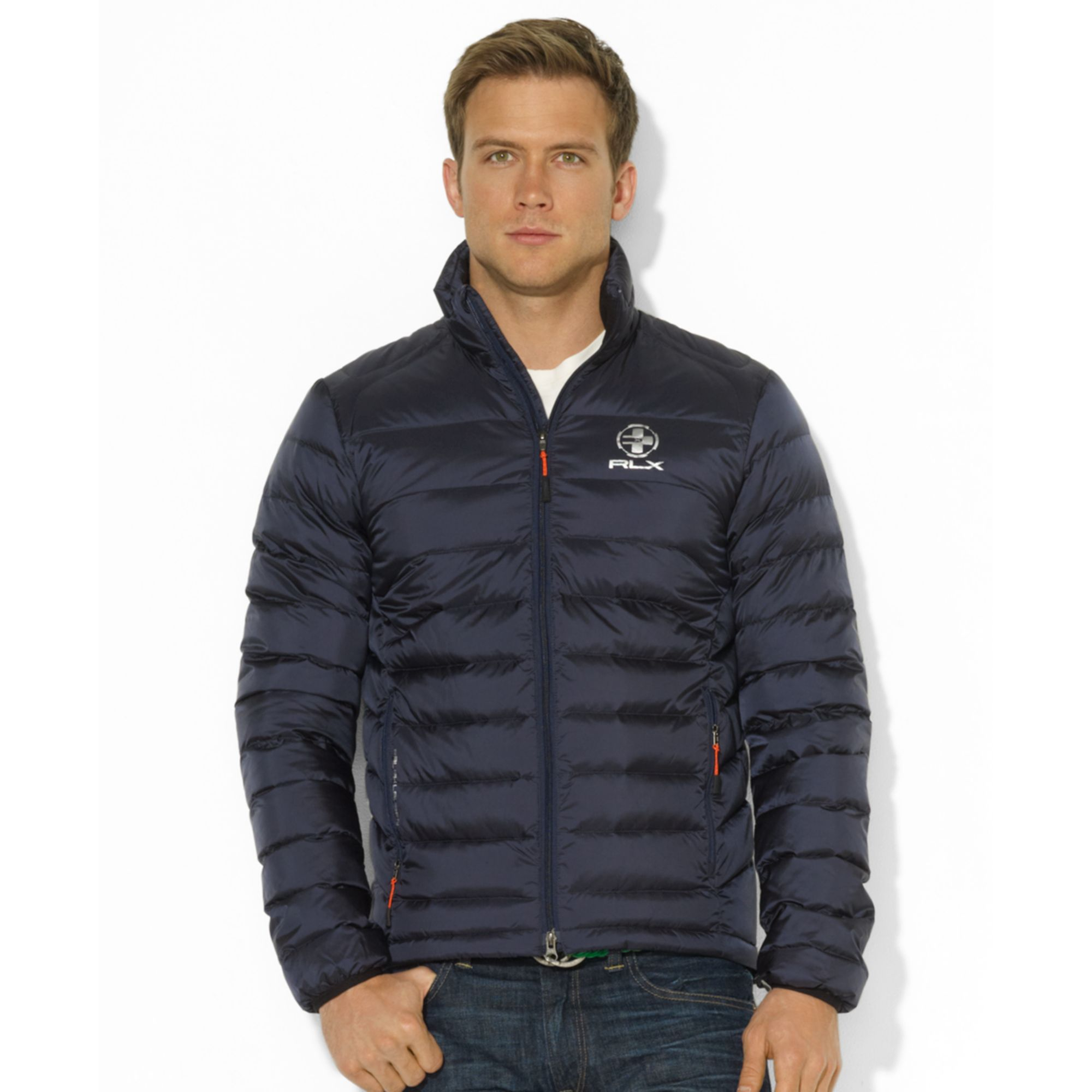 rlx hooded down jacket