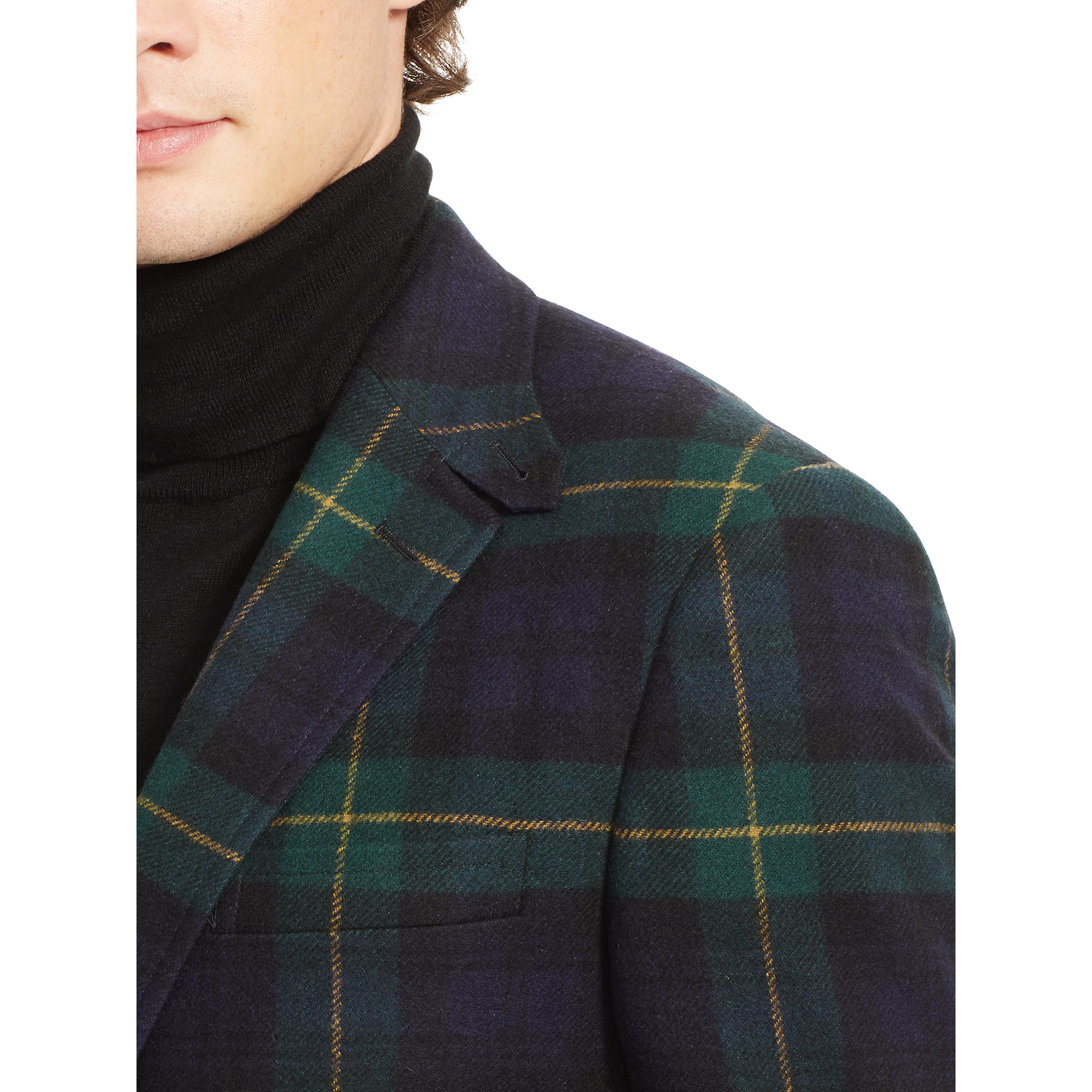 Polo Ralph Lauren Bedford Tartan Sport Coat in Blue for Men Lyst