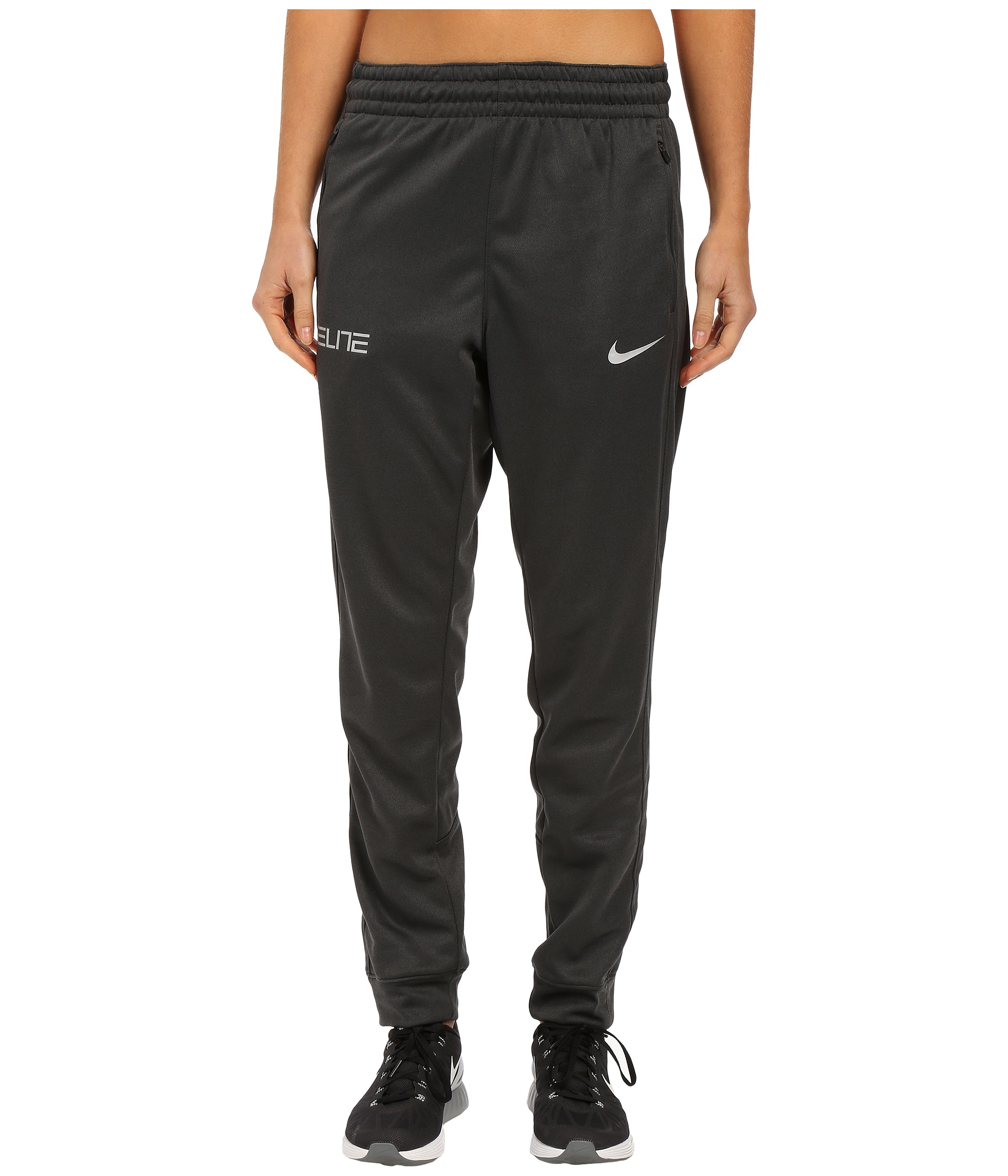 Nike Elite Cuff Pants in Anthracite/Metallic Silver (Gray) for Men - Lyst