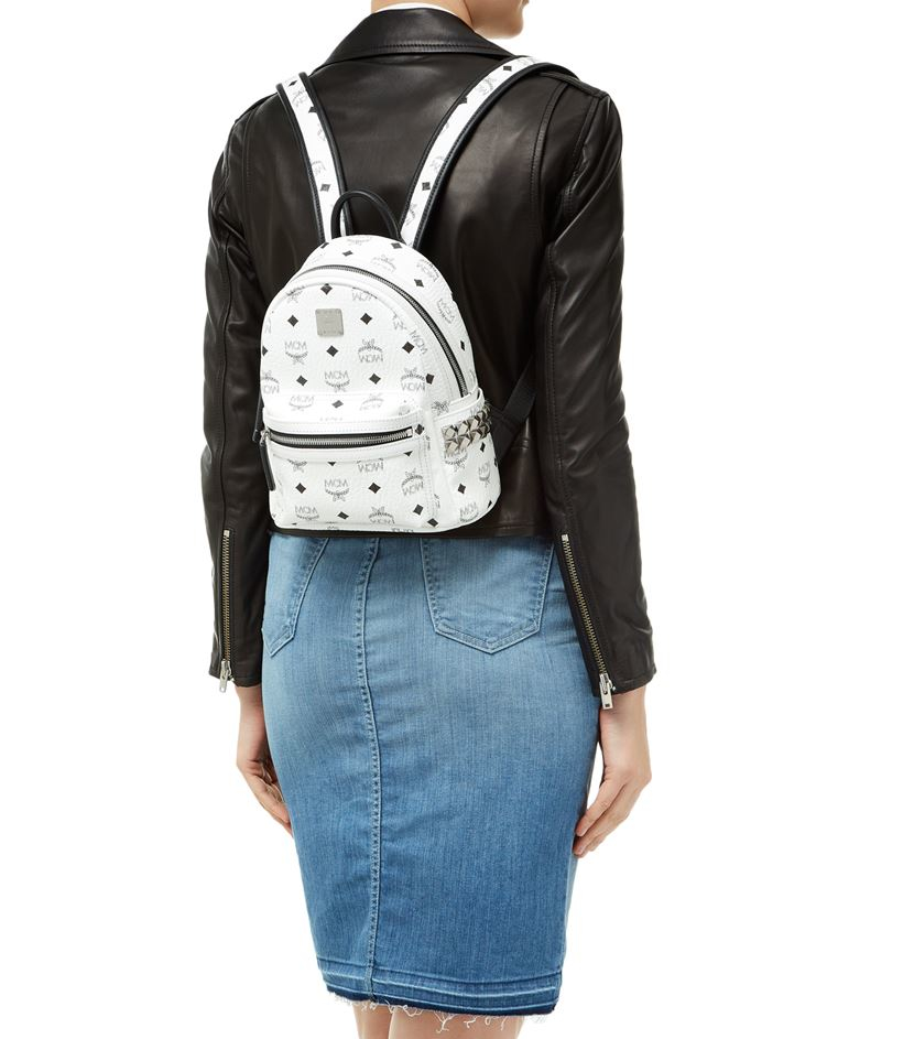 mcm small stark backpack