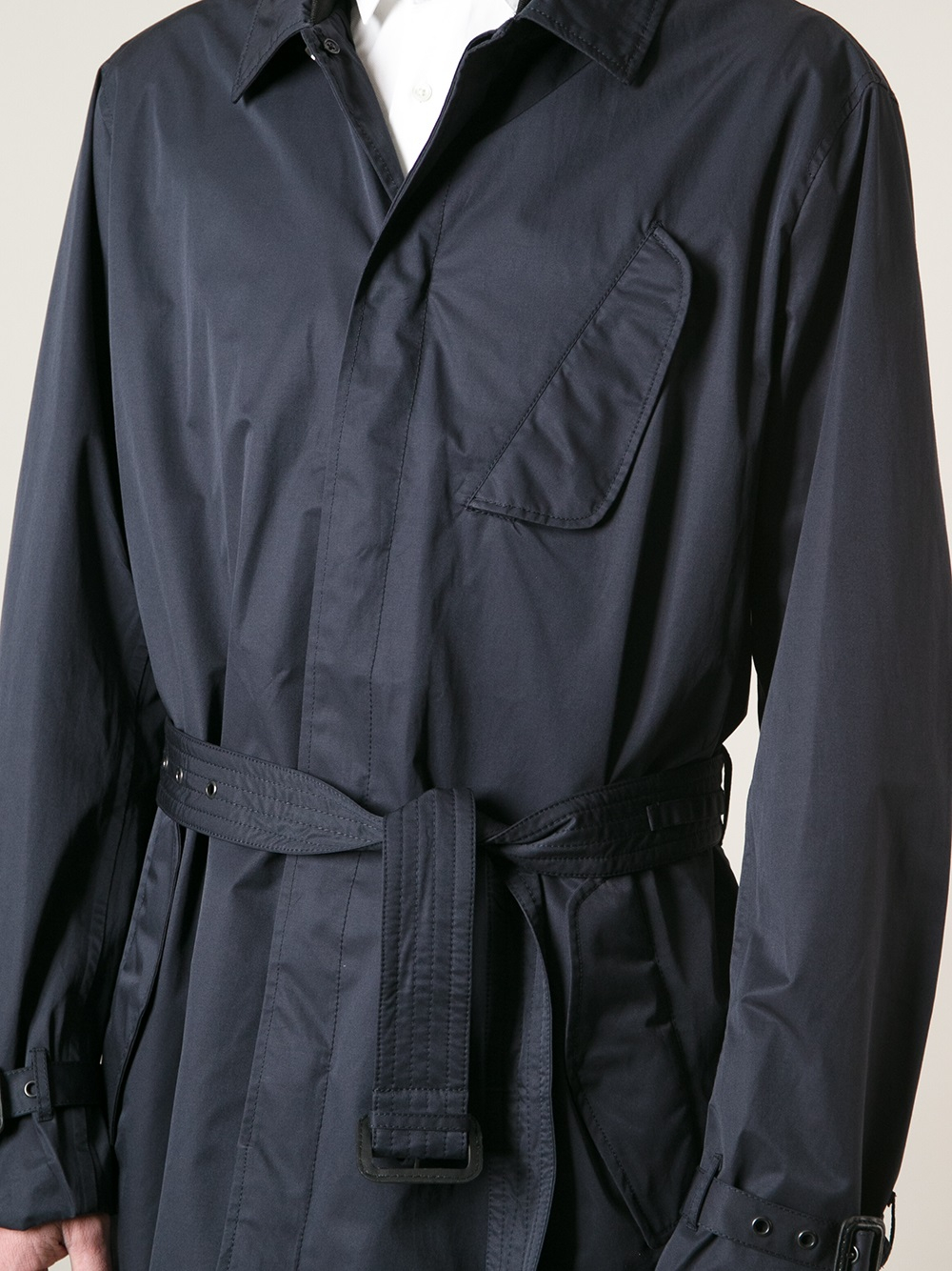 armani raincoat mens