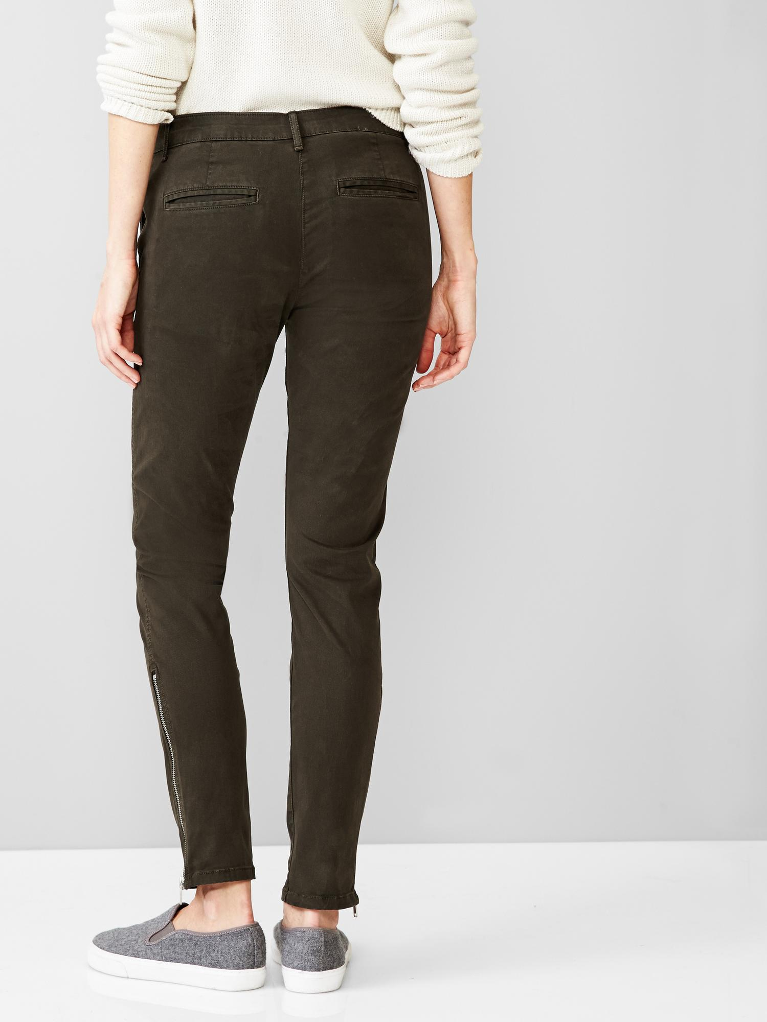 gap super skinny khakis