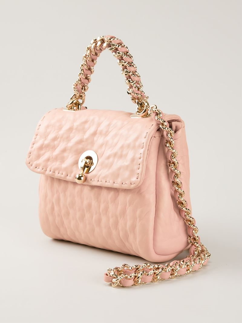 Ermanno Scervino Mini 'Faubourg' Bag in Pink & Purple (Pink) | Lyst
