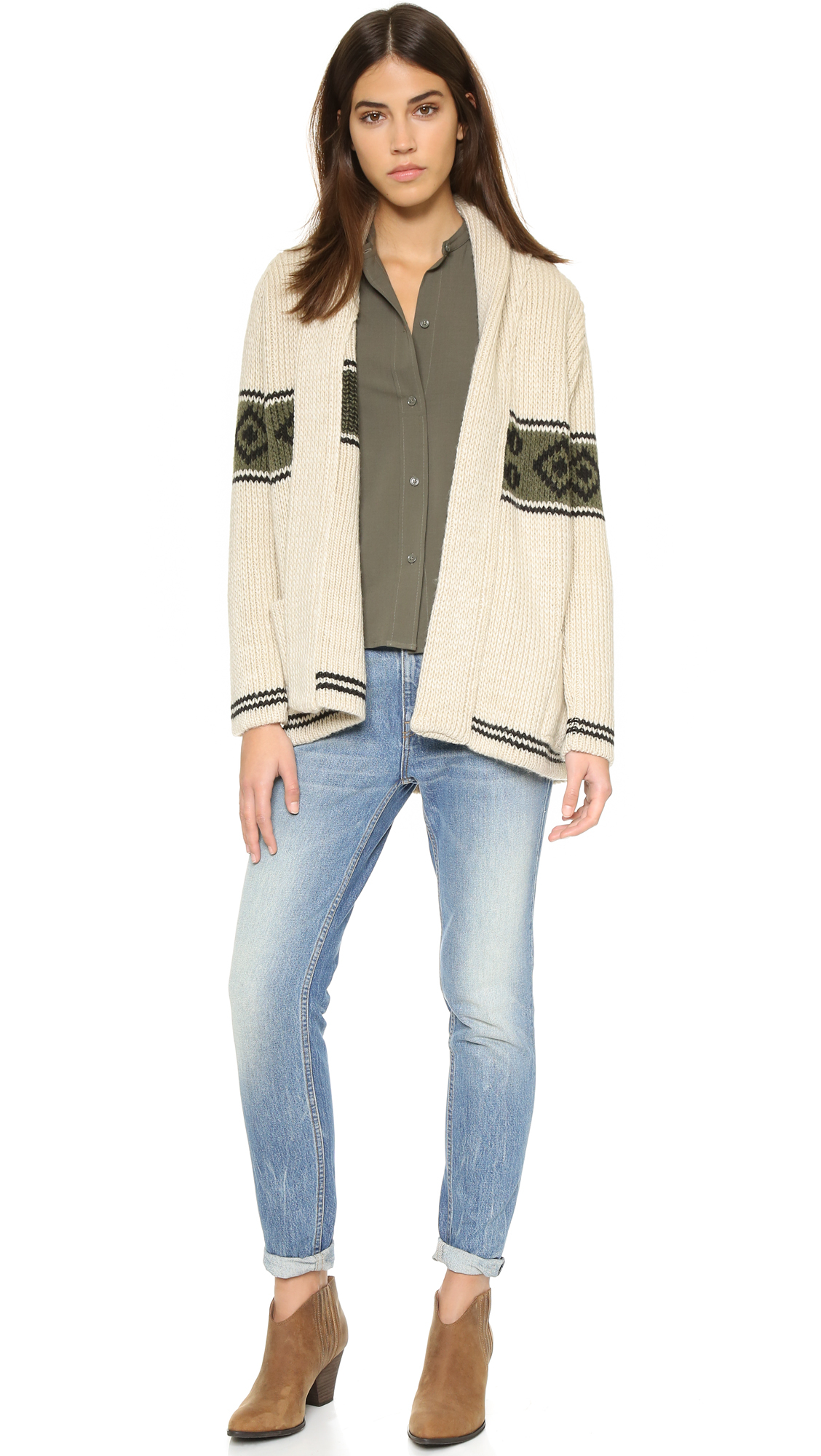 anine bing cardigan