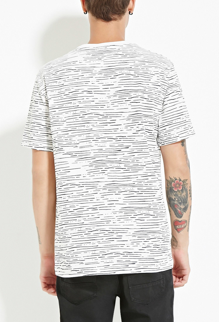 Line Pattern Tee | forever 21 broken line pattern tee you ve been added to Line Pattern Tee | forever 21 broken line pattern tee you ve been added to