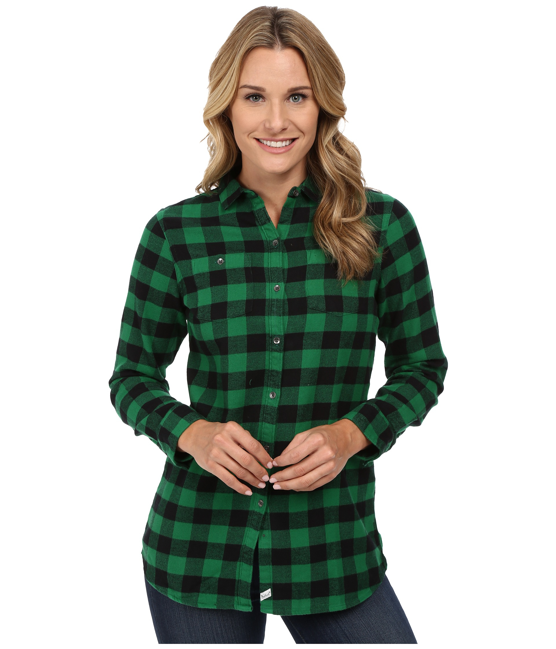 Woolrich Buffalo Check Boyfriend Shirt 