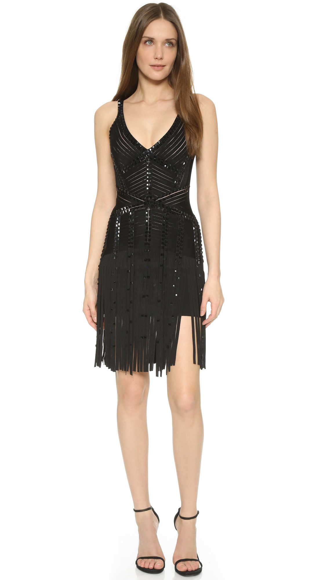Herve leger fringe hotsell