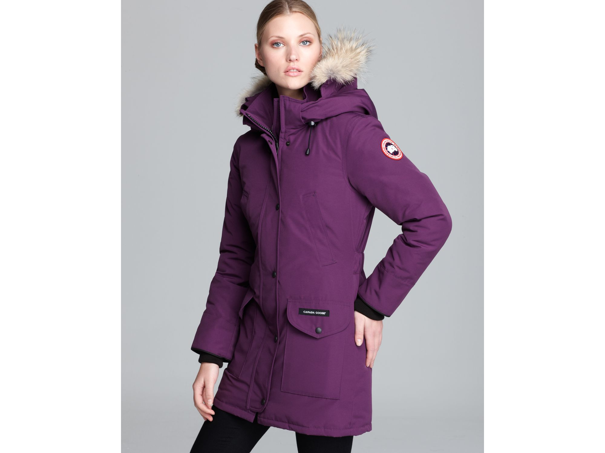 Canada goose purple parka Clearance
