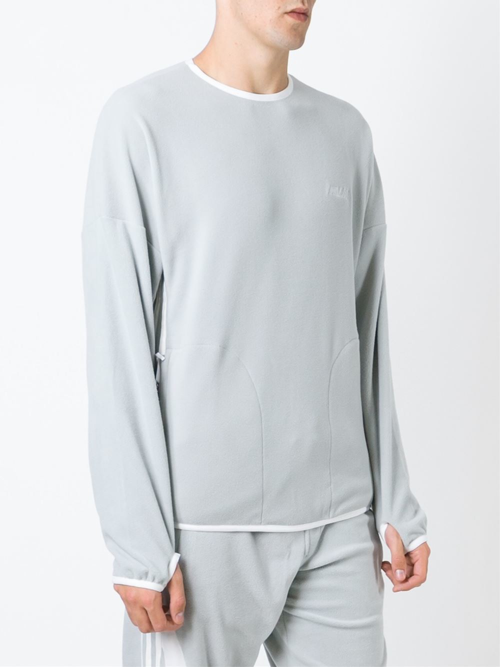 adidas Originals ' X Palace' Sweatshirt in Grey (Gray) for Men | Lyst