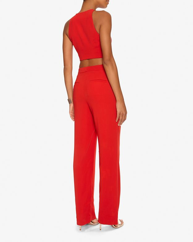 alc red jumpsuit