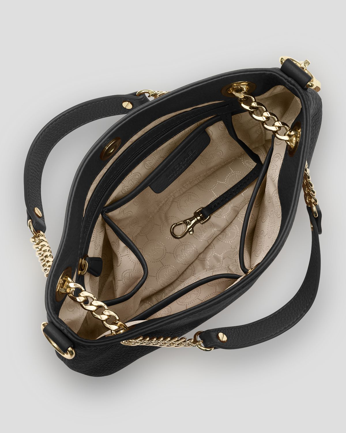 MICHAEL Michael Kors Shoulder Bag - Jet Set Chain Medium in Brown | Lyst