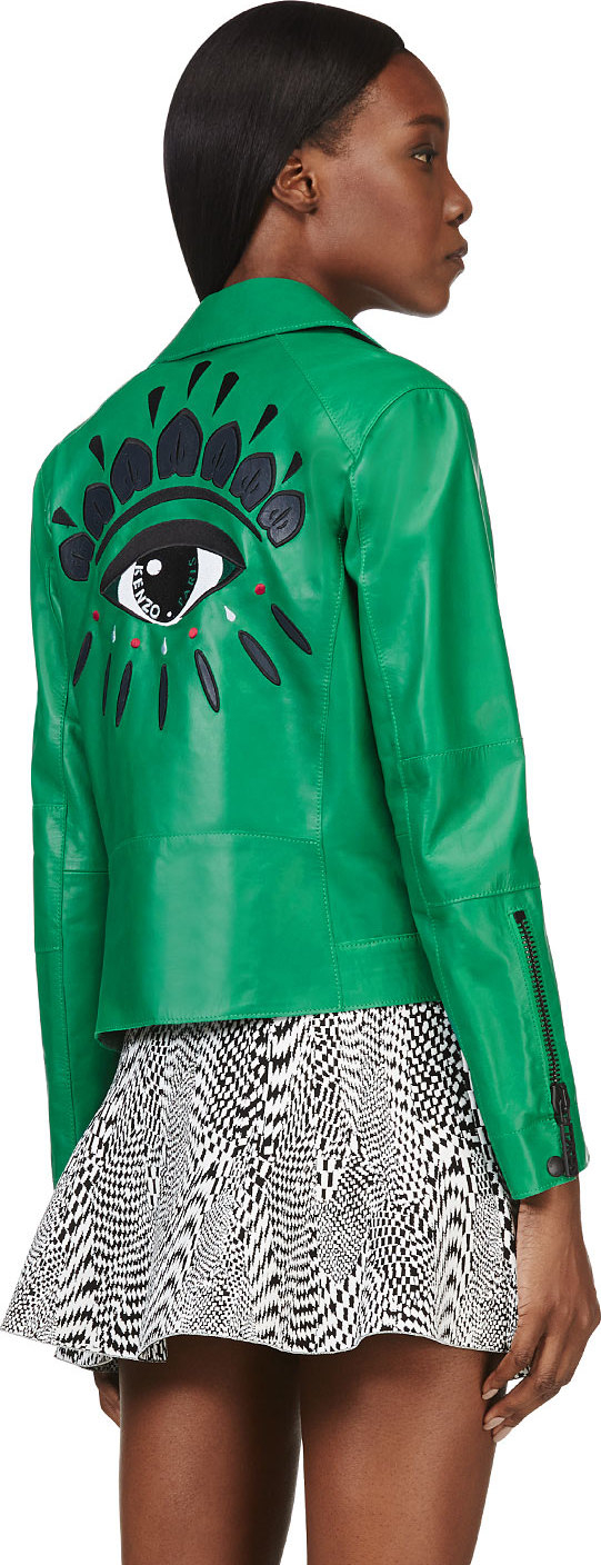 kenzo green jacket