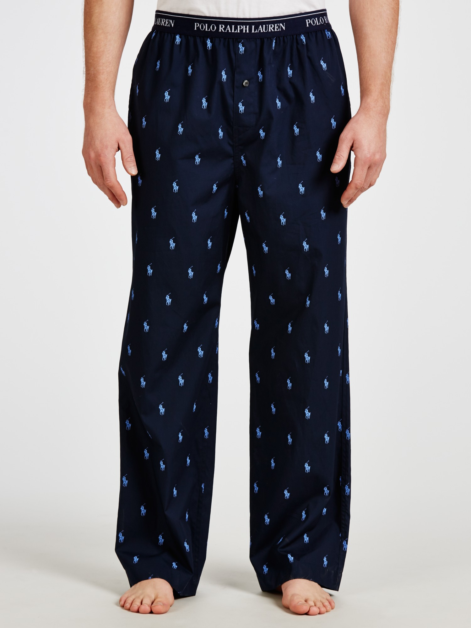 Polo Ralph Lauren Pony Print Lounge Pants in Navy (Blue) for Men - Lyst