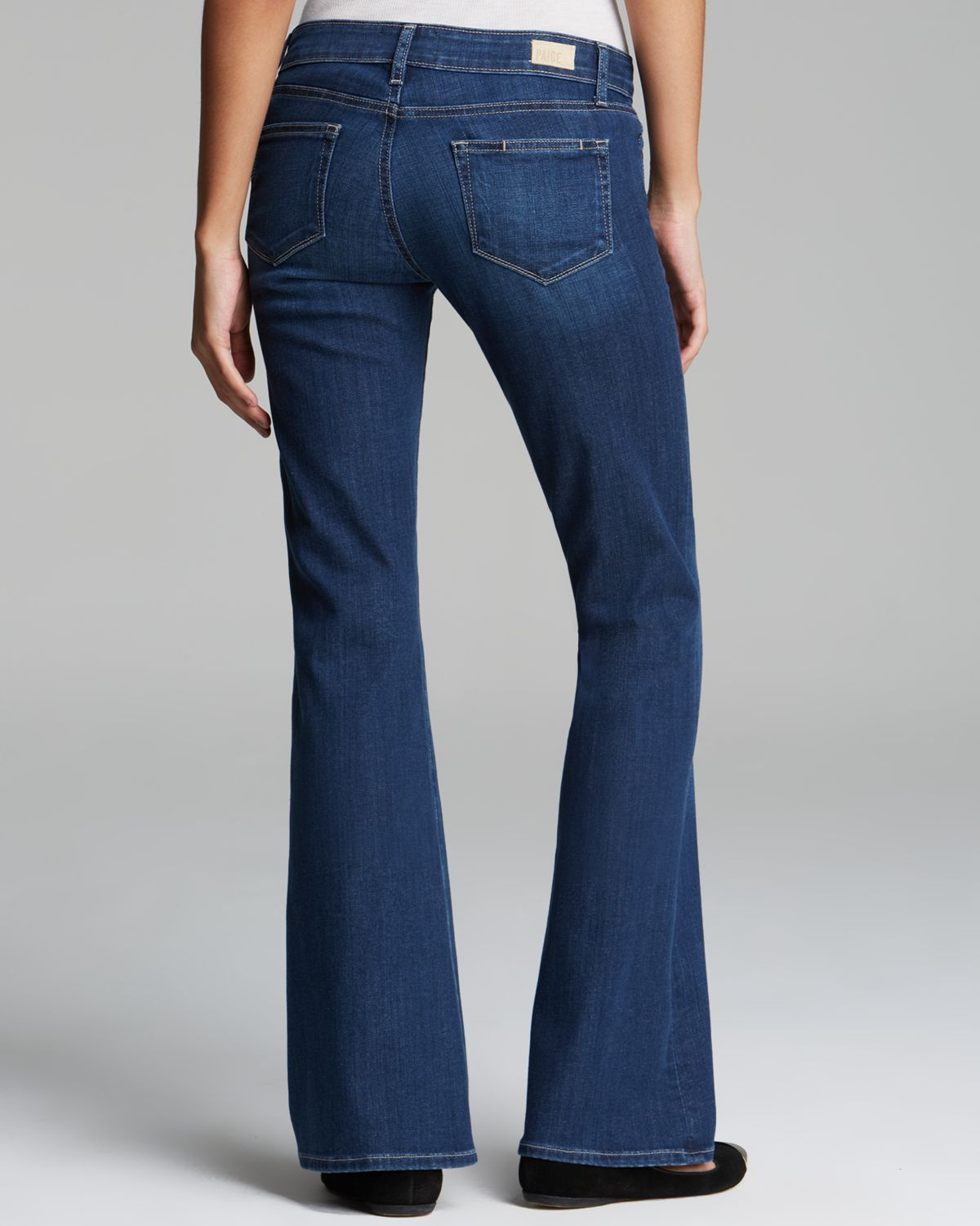 PAIGE Jeans - Skyline Bootcut Petite In Reseda in Blue - Lyst