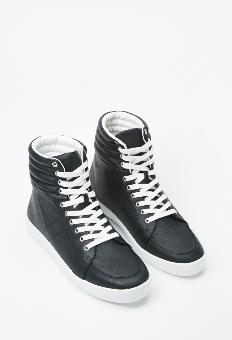 forever 21 high top sneakers
