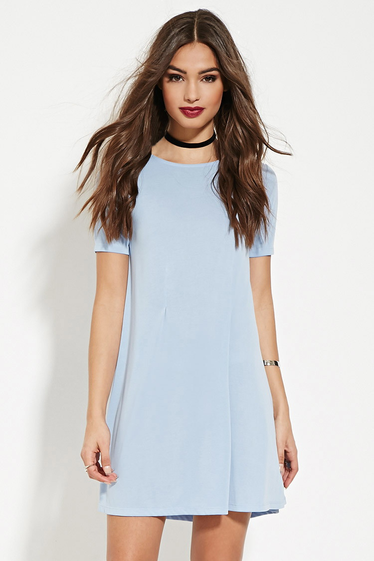 Pastel blue sales dress forever 21