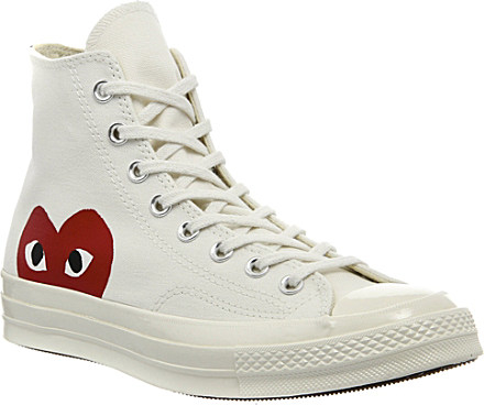 comme des garcons converse 70s x play cdg trainers