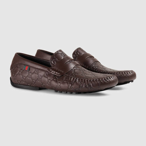 Gucci guccissima loafers hotsell