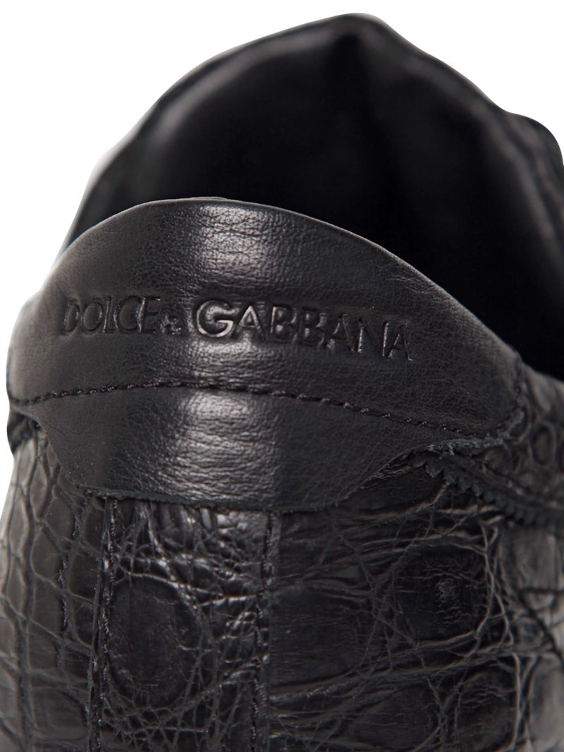 dolce gabbana crocodile shoes
