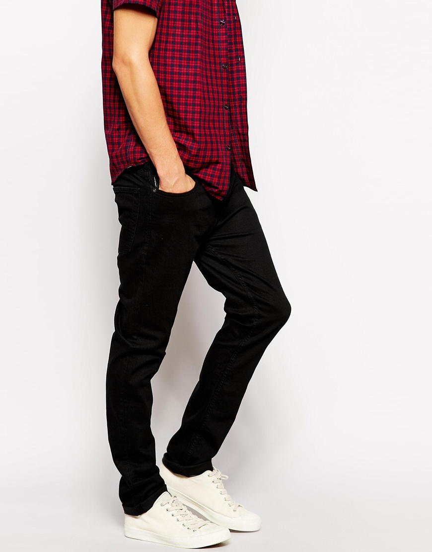 jack and jones black joggers