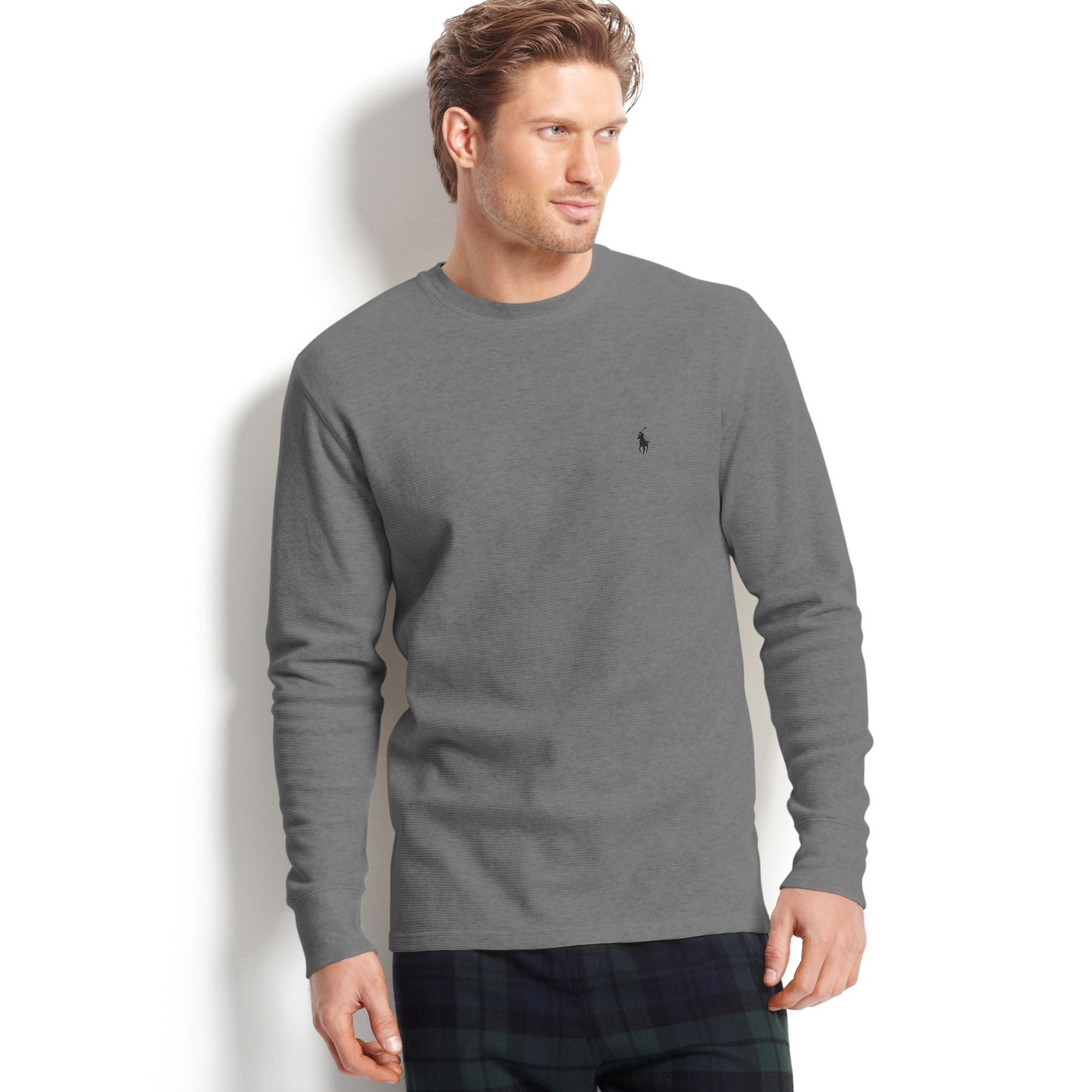 polo ralph lauren waffle knit shirt