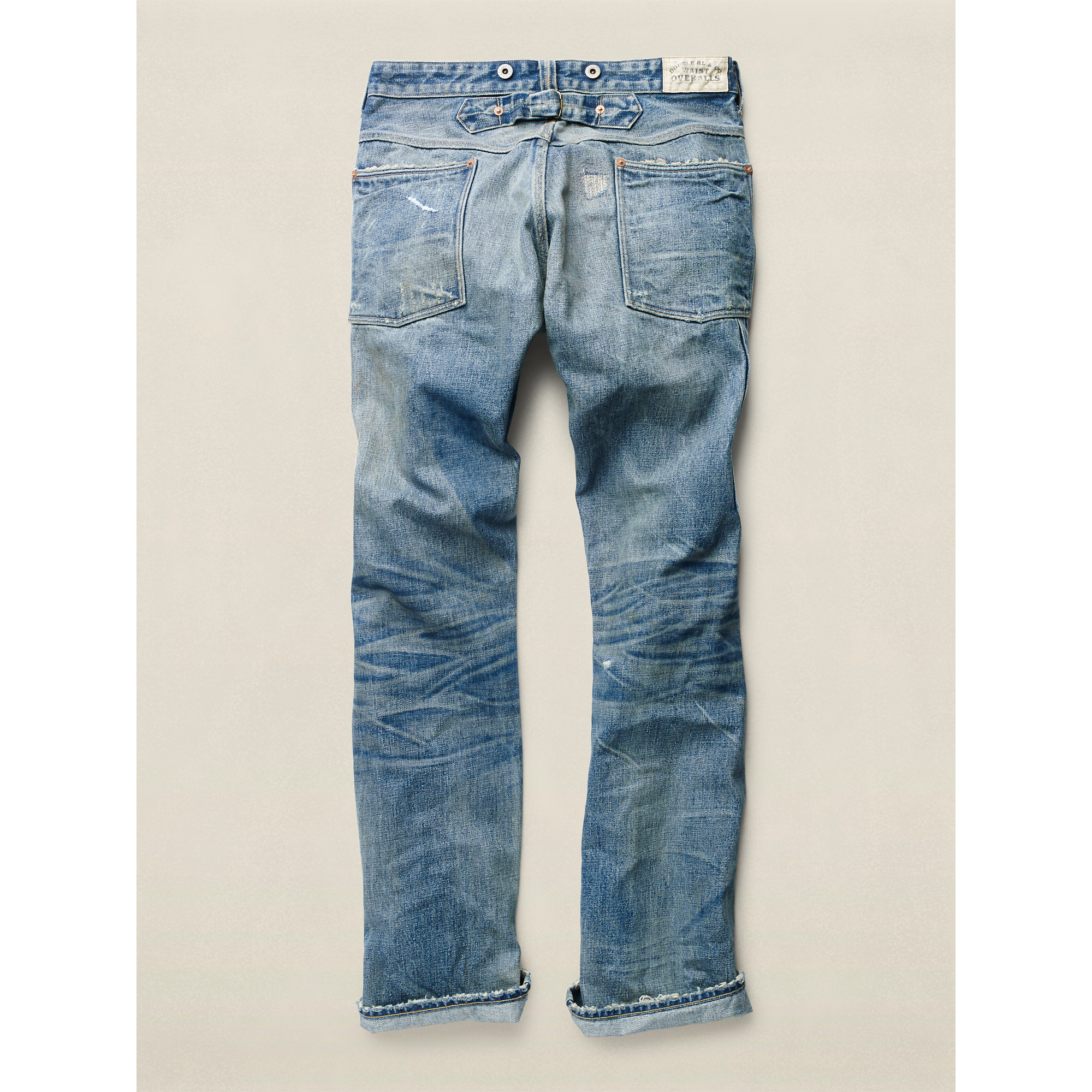 RRL Buckleback Jean in Blue for Men Lyst