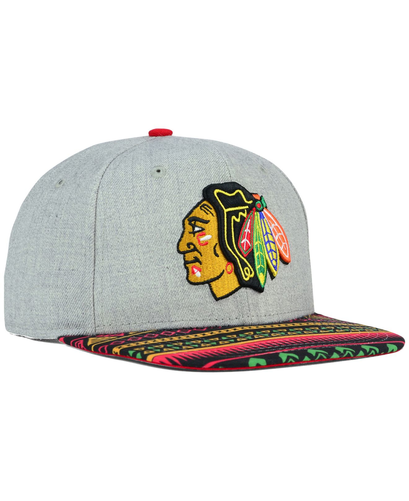 New Era Neon Lights Black Chicago Blackhawks 59FIFTY Fitted Cap