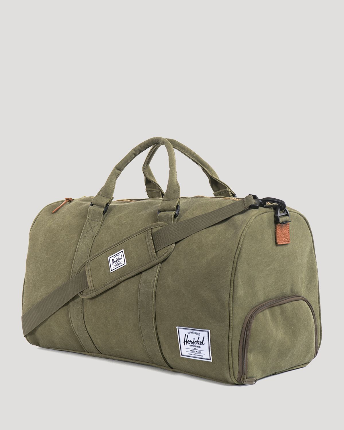 Herschel Supply Co. Cotton Canvas Novel Duffel Bag in Green for Men | Lyst
