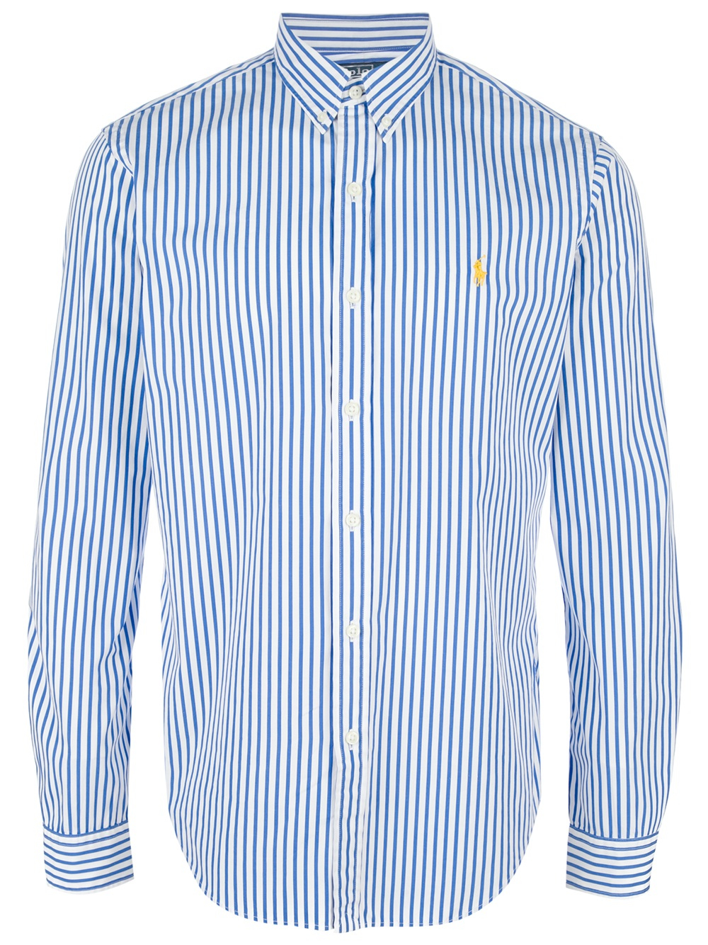 Polo Ralph Lauren Pinstripe Shirt in Blue for Men | Lyst