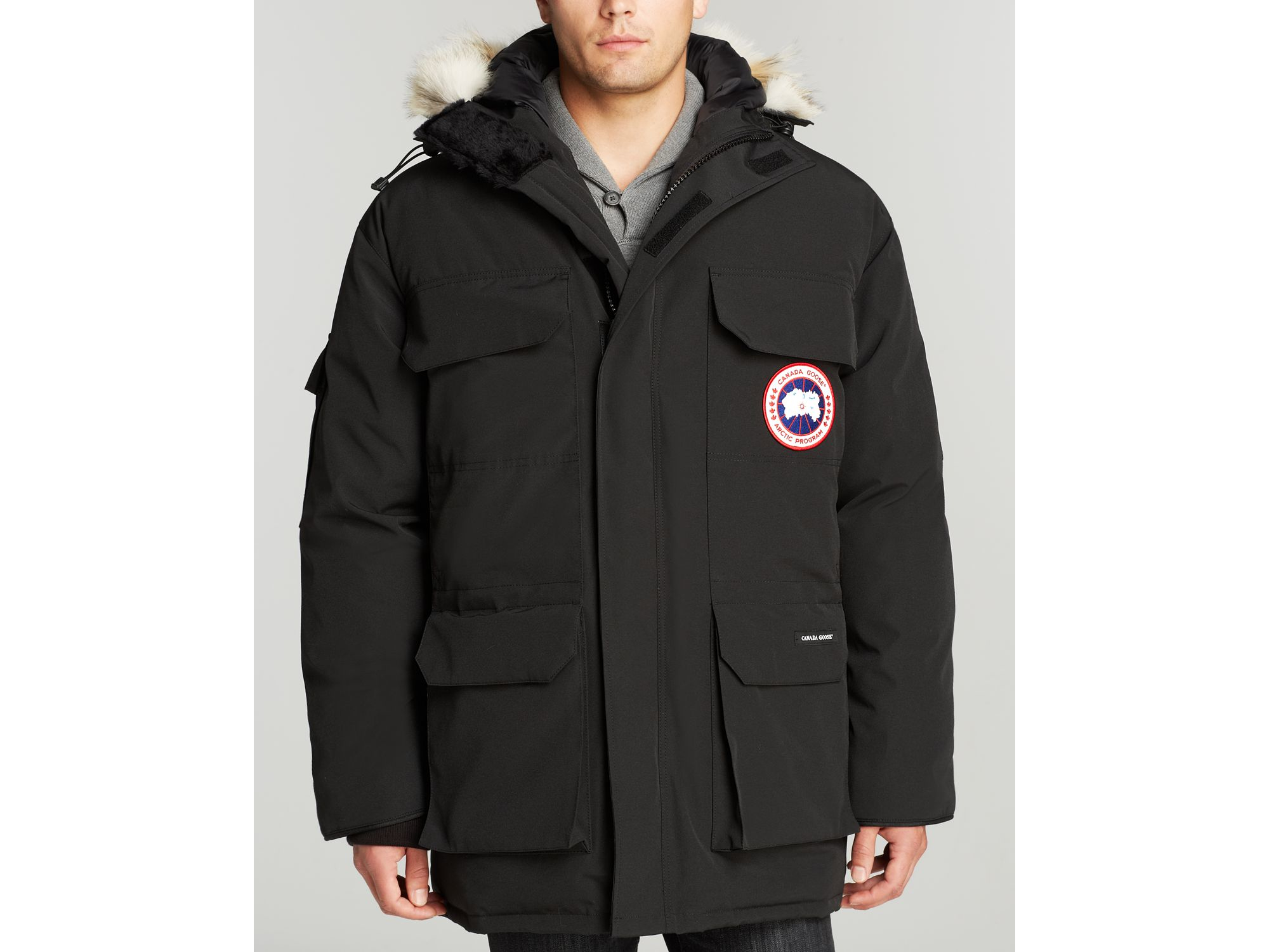 Canada Goose Goose Expedition Parka Fusion Fit in Black for Men | Lyst