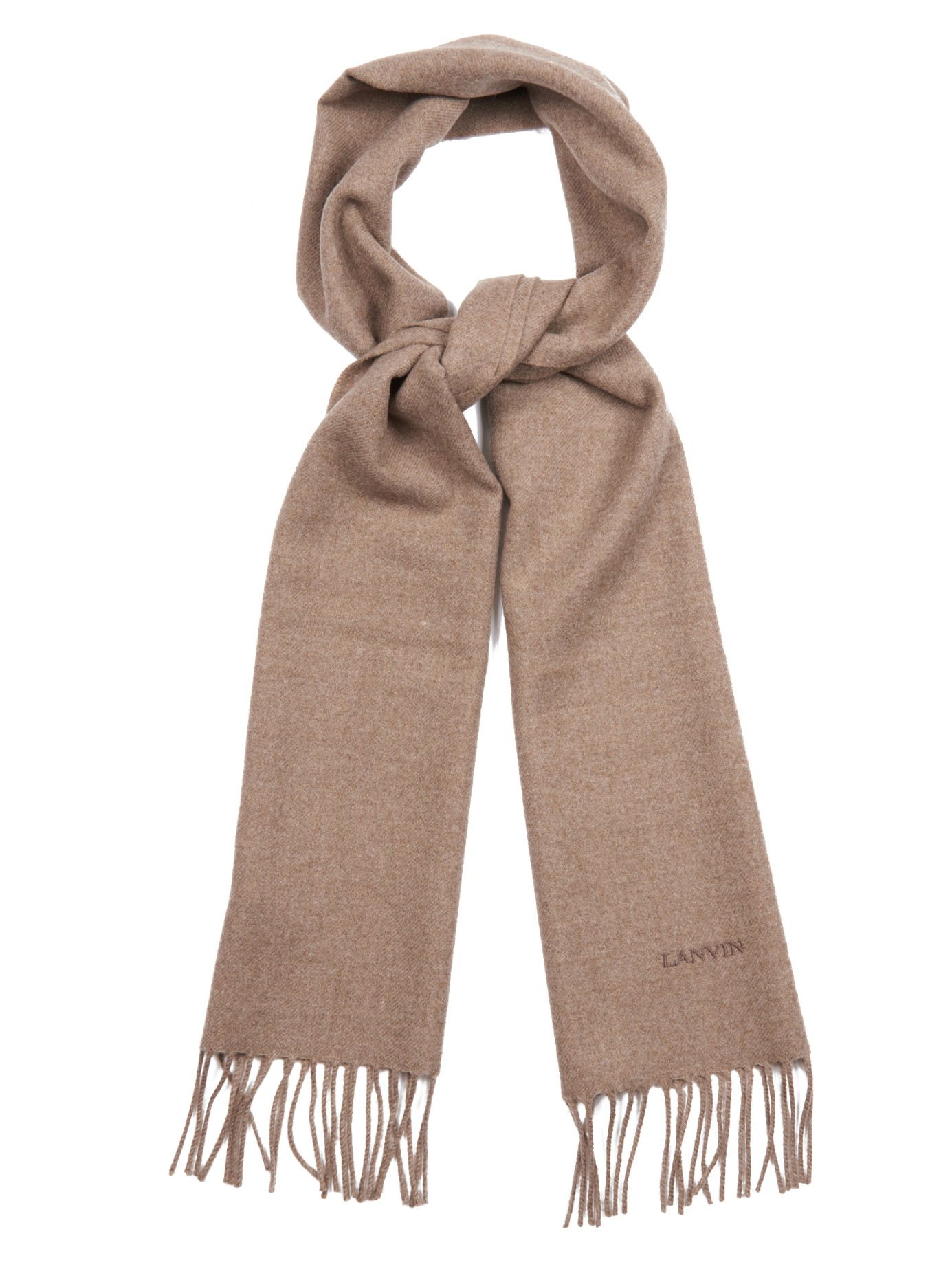 Beige wool scarf Clearance