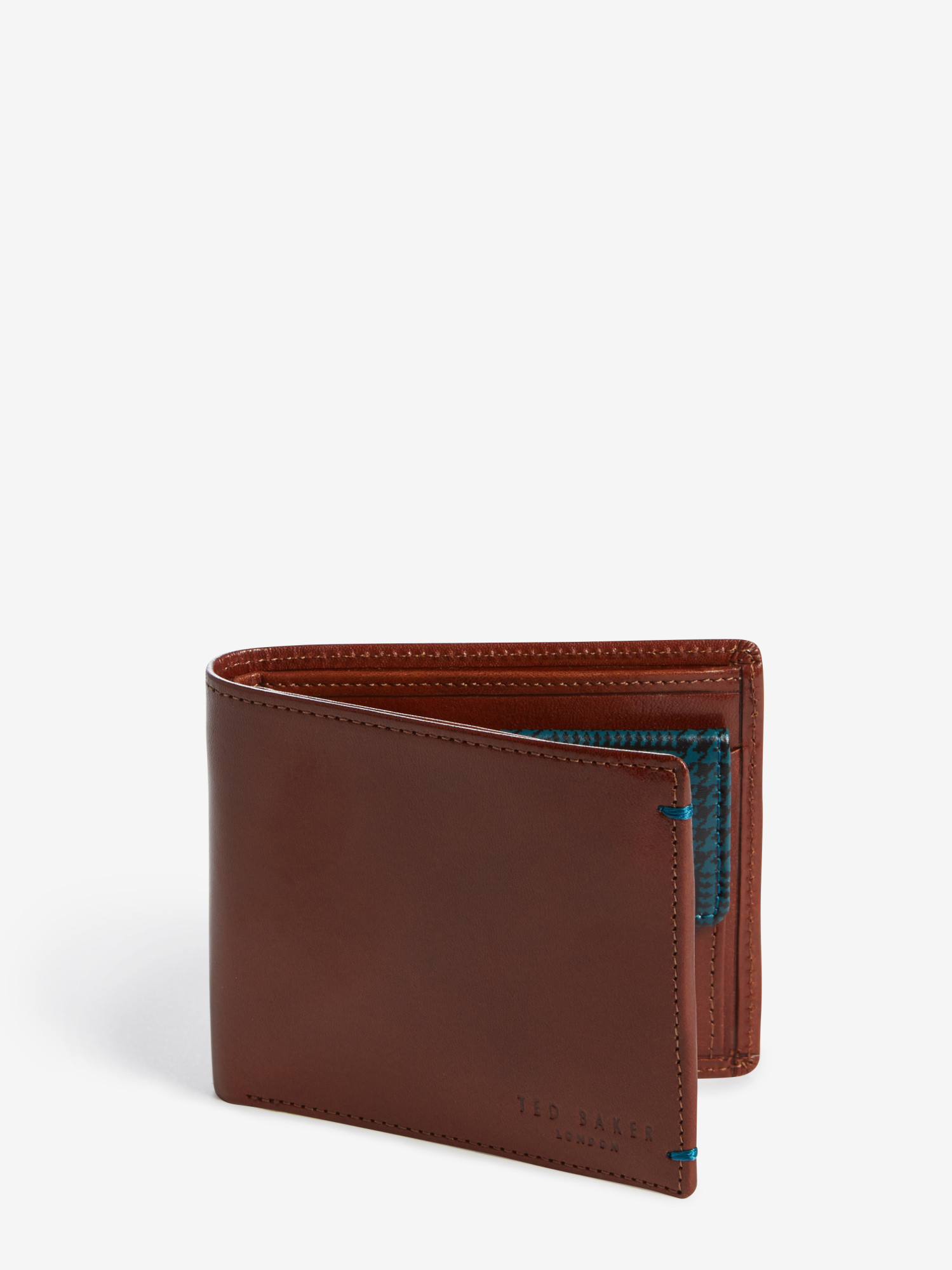 Lyst - Ted Baker Leather Wallet With Coin Holder in Brown for Men