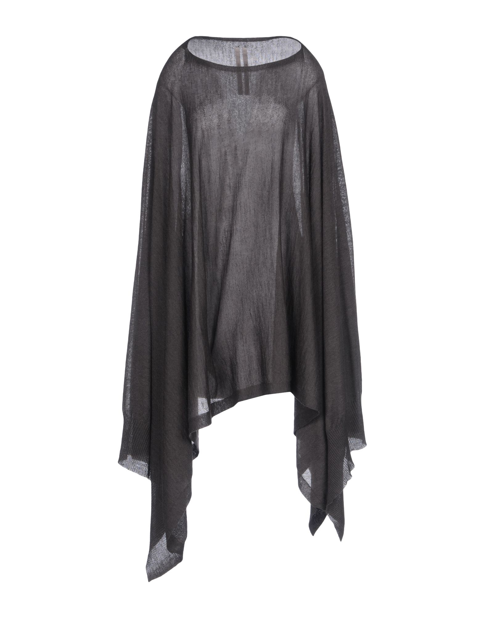 Rick Owens Wool Cloak in Steel Grey (Gray) - Lyst
