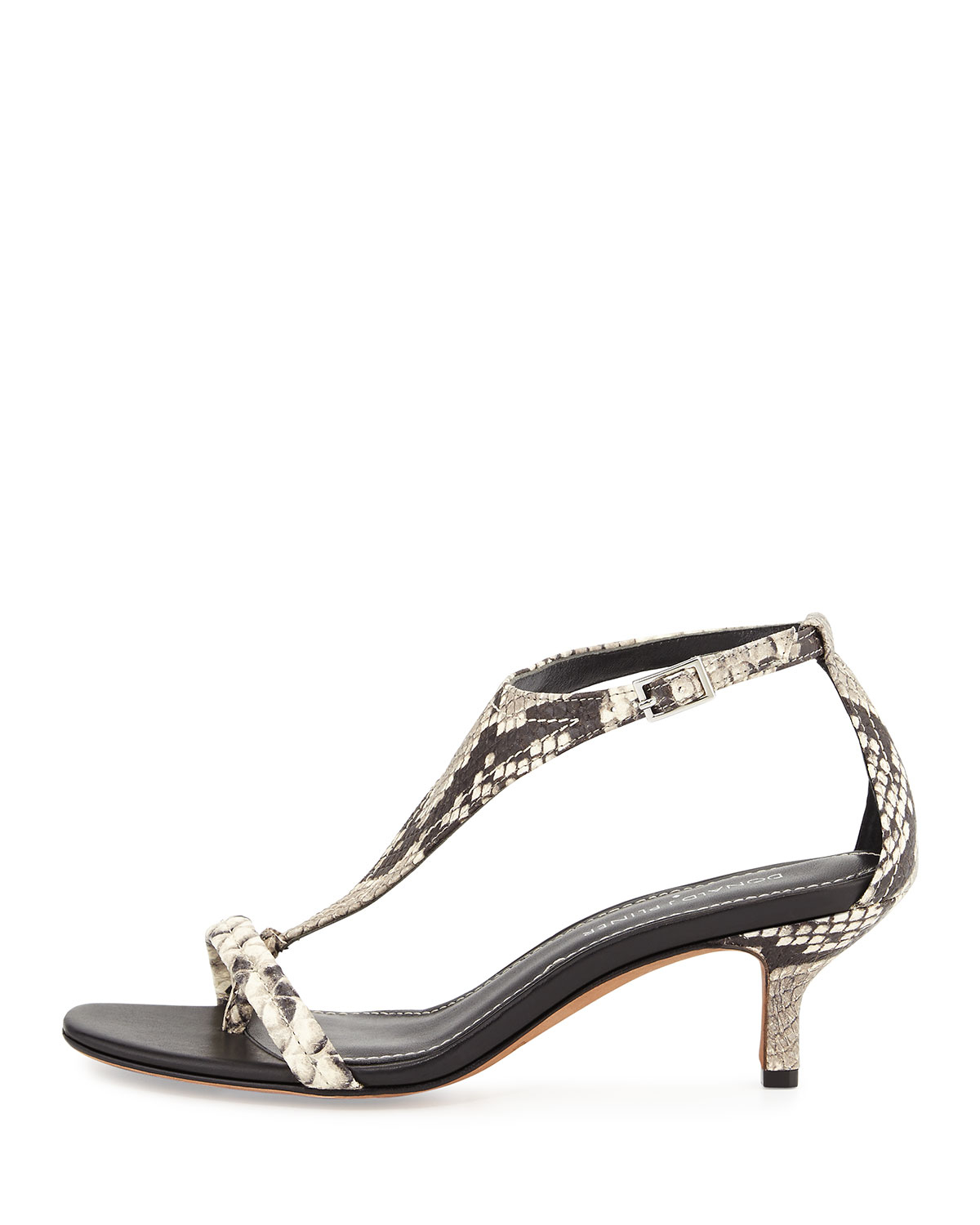 donald pliner kitten heel sandals