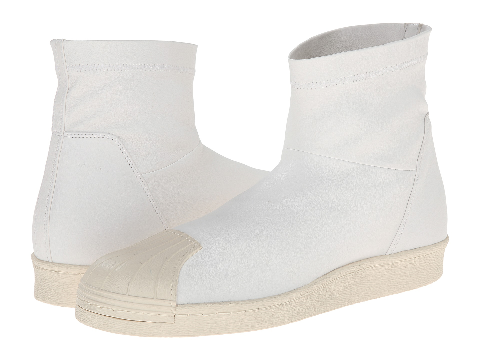 rick owens x adidas superstar ankle boot black