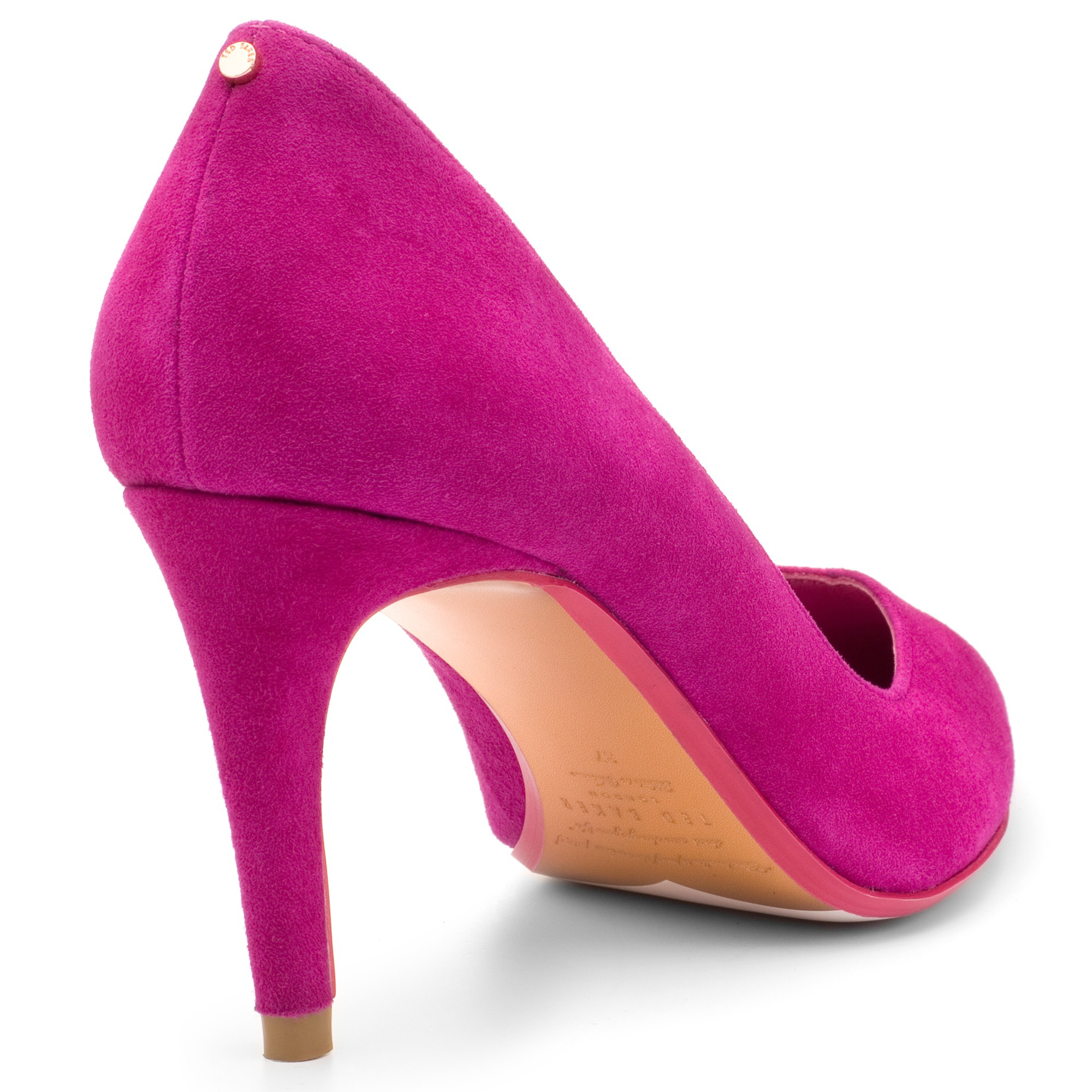 dark pink court shoes