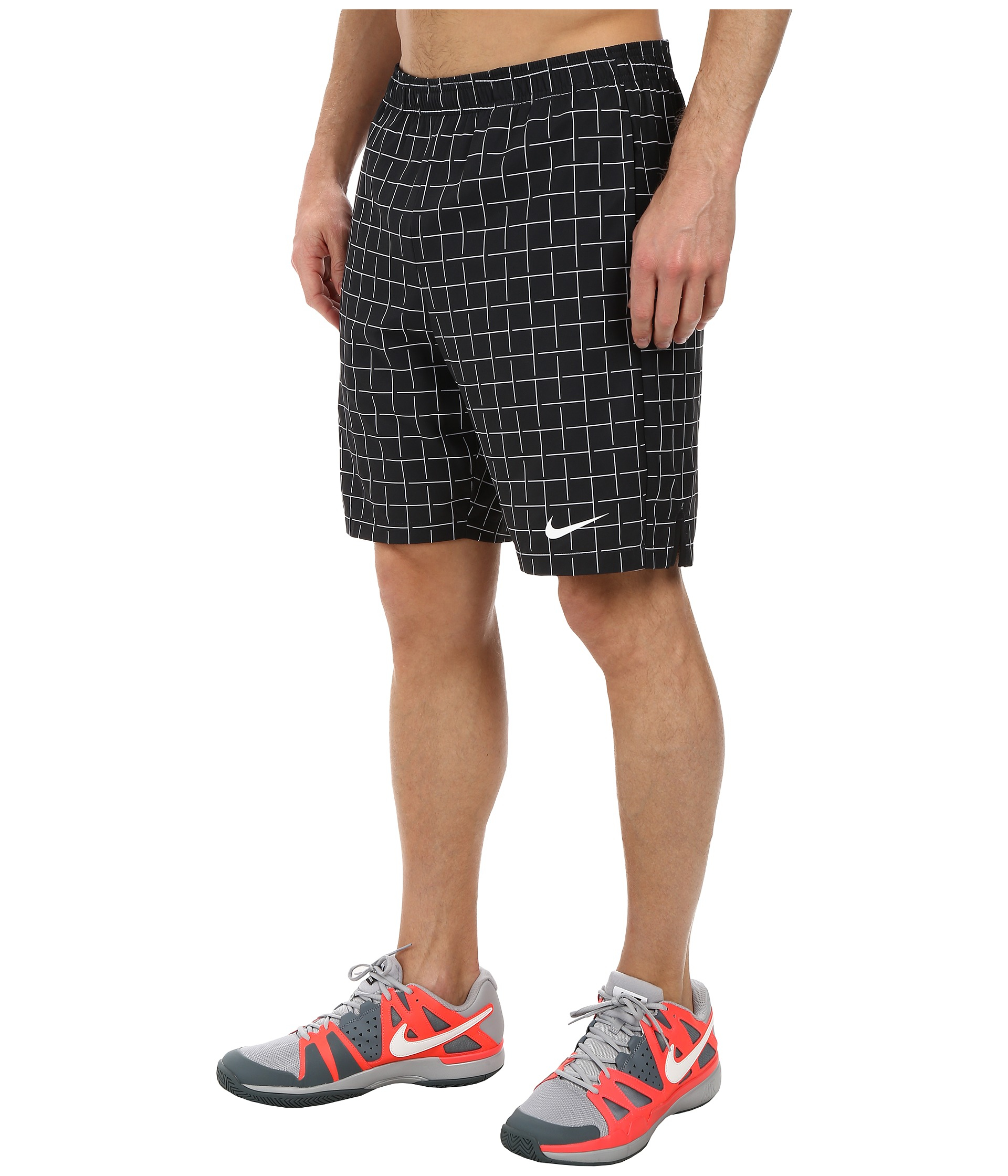 nike checkered shorts