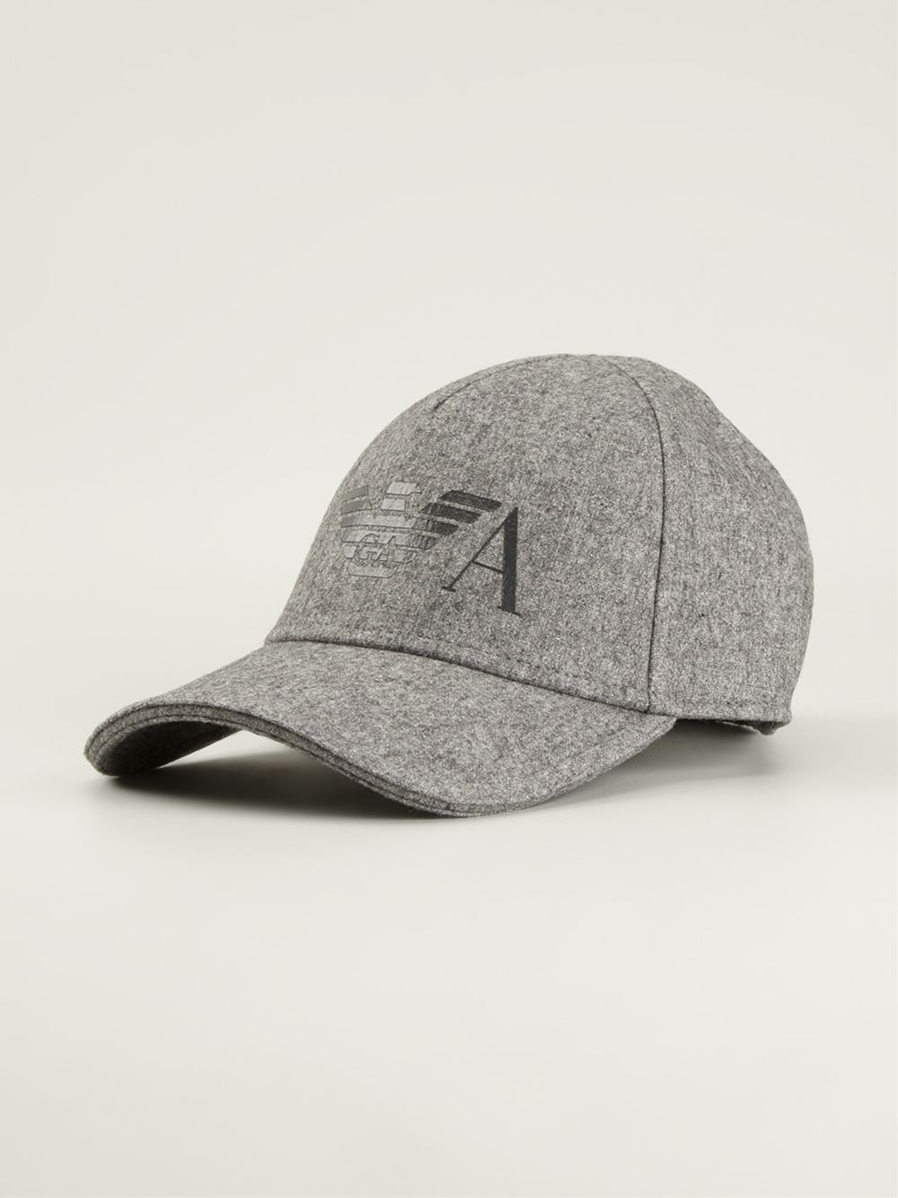 grey armani cap