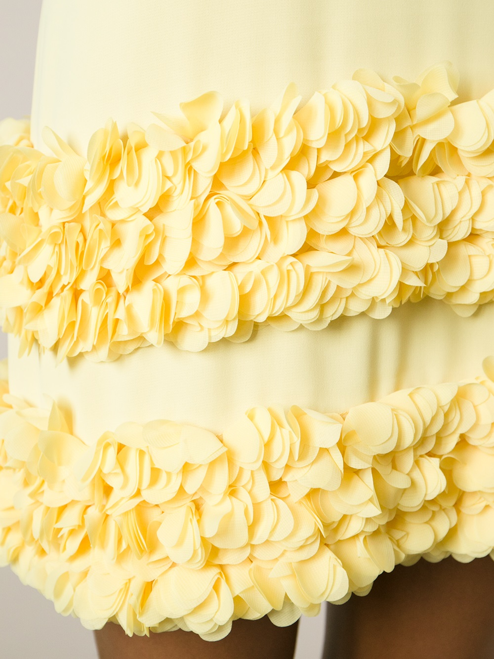 Moschino cheap and chic yellow ruffle dress. Moschino cheap and chic yellow ruffle dress.