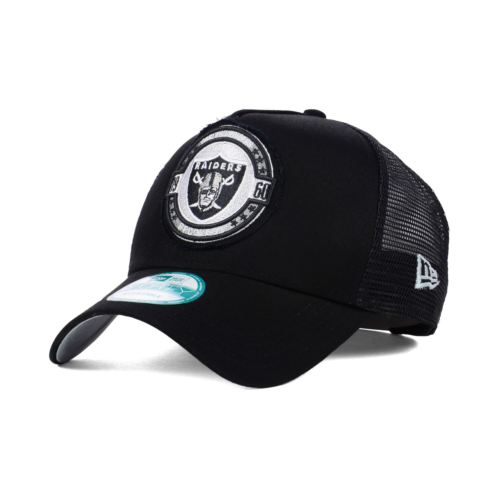 Oakland raiders trucker hat Clearance