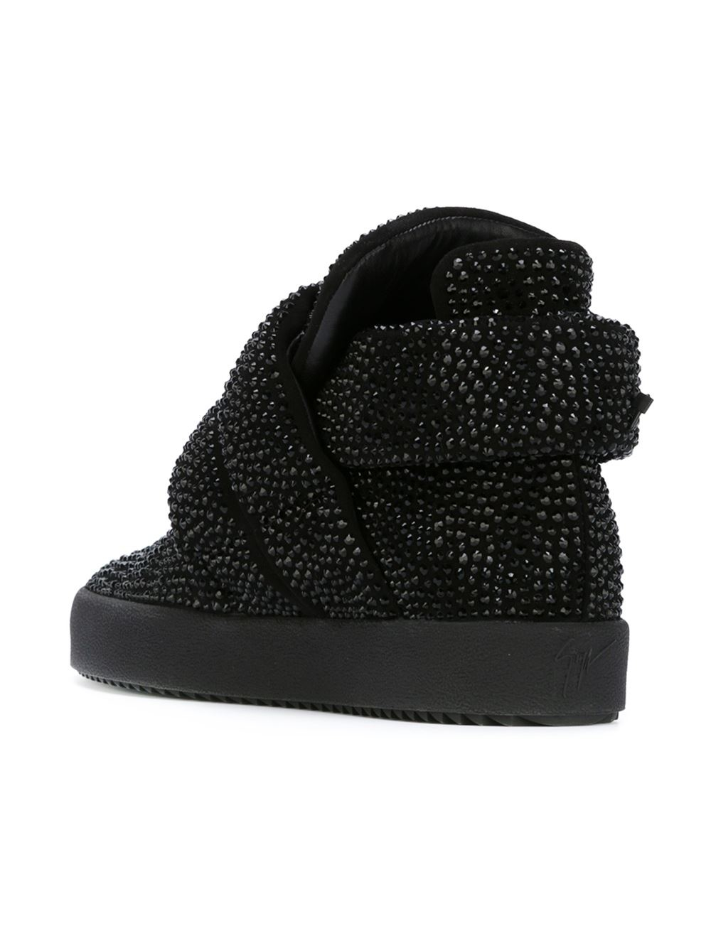 high top sneakers with velcro straps