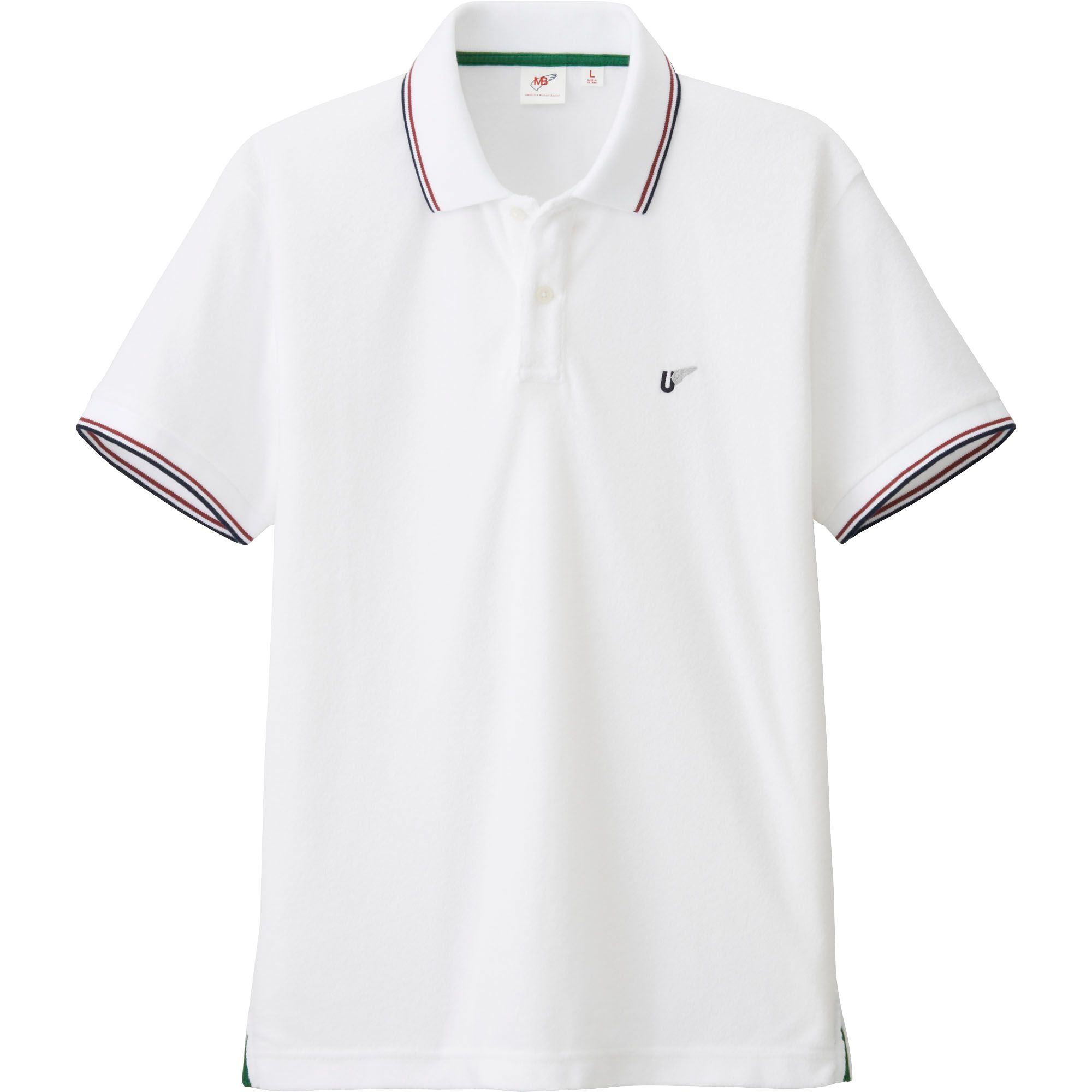 Uniqlo Men Washed Short Sleeve Polo Shirt By Mb