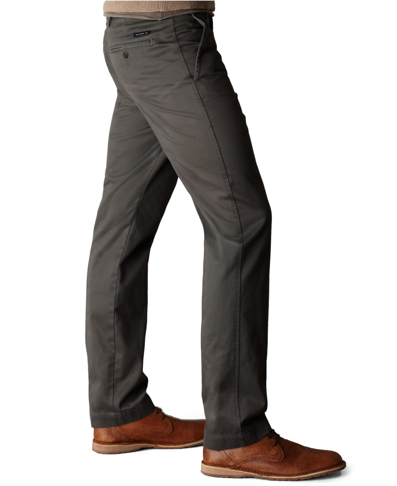 docker signature khaki slim fit
