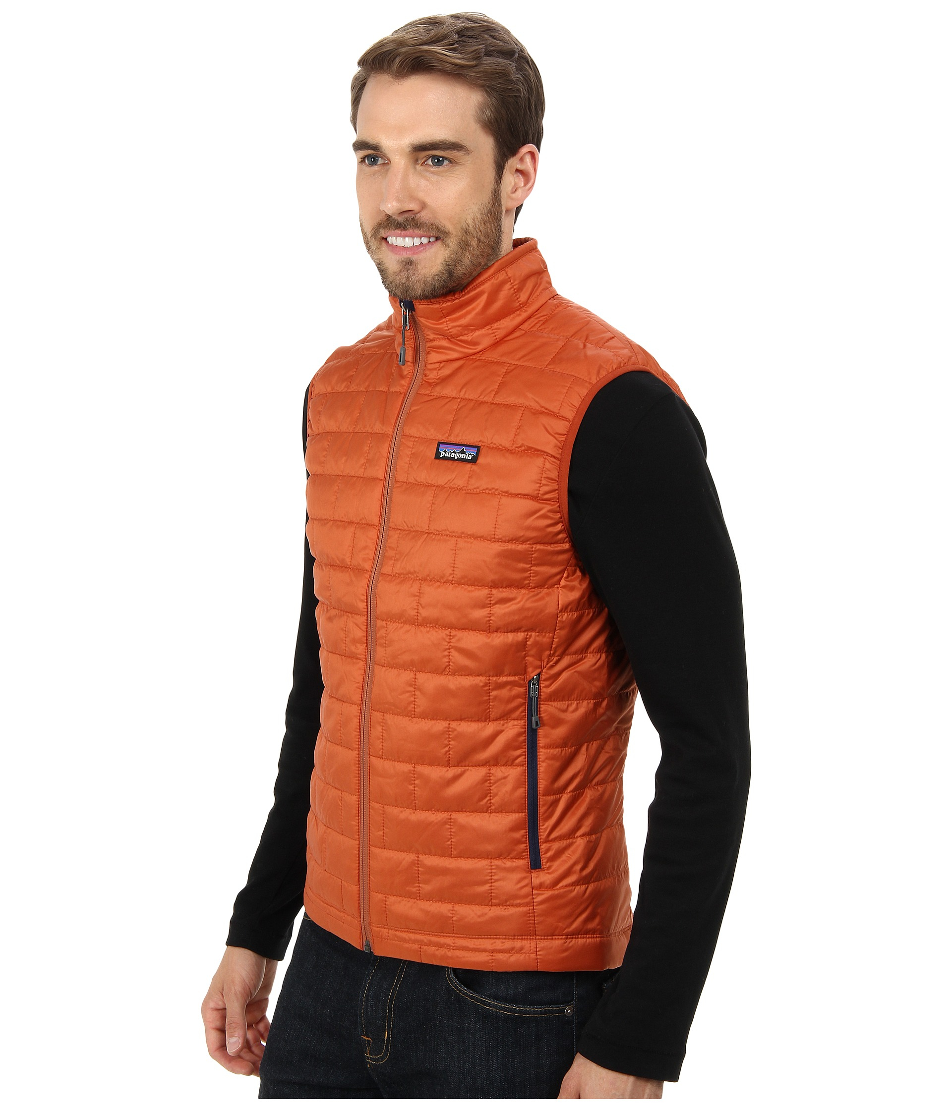 Patagonia Nano Puff® Vest in Orange for Men | Lyst