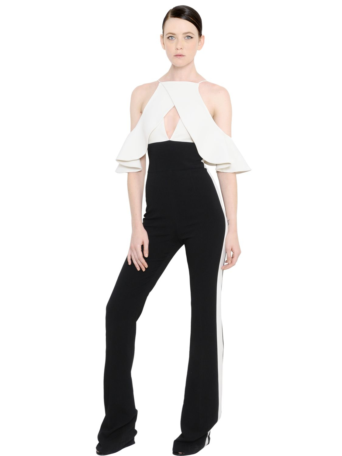 2 tone jumpsuit